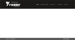 Desktop Screenshot of lamparasyvonne.com